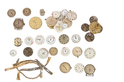 Lot 89 - A LARGE COLLECTION OF WRISTWATCHES. A large...