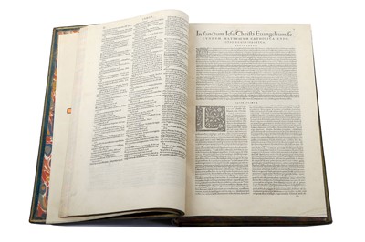 Lot 13 - Bible, Latin.- Marlorat (Augustin) Novi...