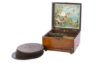 Lot 194 - A 19th Century walnut cased Schutz and Marke...