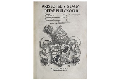 Lot 6 - Aristotle & Eck (Johann, edit.)...