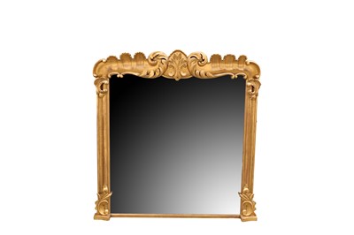 Lot 286 - A 19th Century shaped rectangular gilt wood...