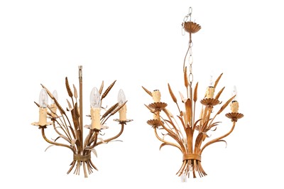 Lot 288 - AMENDED DESCRIPTION A pair of gilt metal...