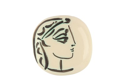 Lot 58 - Pablo Picasso (1881 - 1973) - A faience plaque...