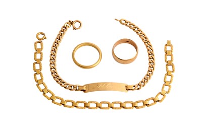 Lot 153 - A group of jewellery, Comprising of two...