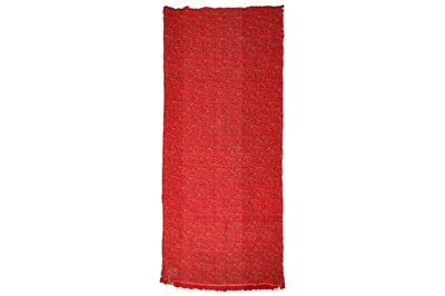 Lot 59 - A COMPLETE LENGTH OF UNCUT TERMEH SHAWL CLOTH