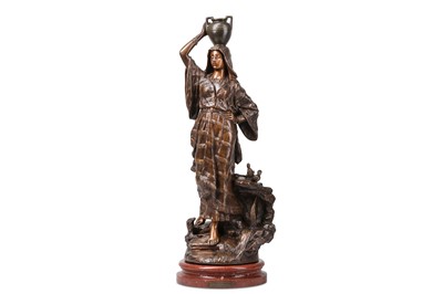 Lot 27 - EDOUARD DROUOT (FRENCH: 1859-1945): A BRONZE...
