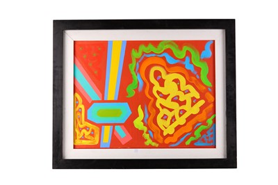 Lot 264 - RICHARD JAMES Wow Stamped 2007 to stretcher...