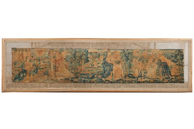 Lot 1 - A LATE 16TH / EARLY 17TH CENTURY NEEDLEWORK...