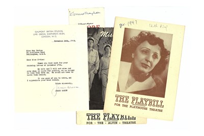 Lot 49 - Autograph Collection.- Actors and Entertainers...