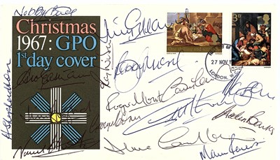 Lot 409 - 1966 World Cup.- 1967 Christmas GPO First Day...