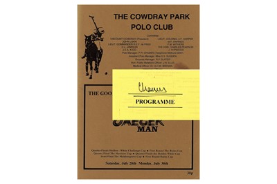 Lot 318 - Charles, Prince of Wales Souvenir programme of...