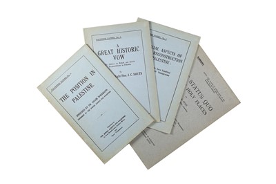 Lot 75 - Palestine.- Collection of Mandate...
