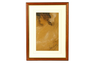 Lot 22 - Mathews (Richard) & Lillie Langtry Portrait of...