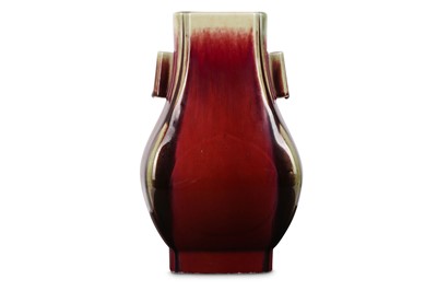 Lot 269 - A CHINESE FLAMBÉ-GLAZED VASE. Qing Dynasty,...