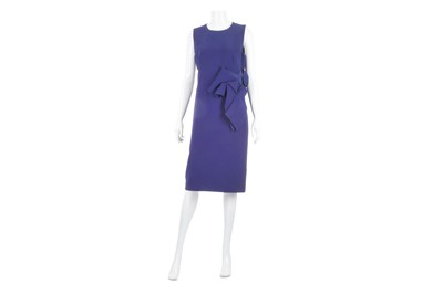 Lot 331 - Bottega Veneta Blue Silk Crepe Dress,...