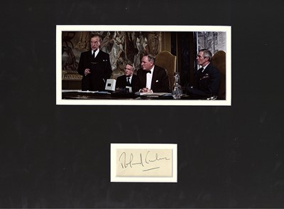 Lot 128 - James Bond Interest.- Ink signatures of...