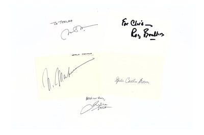 Lot 55 - Autograph Collection.- Film, TV & Theatre A...
