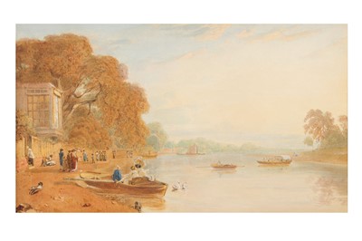 Lot 47 - EDMUND DORRELL (BRITISH 1778–1857) The Thames...