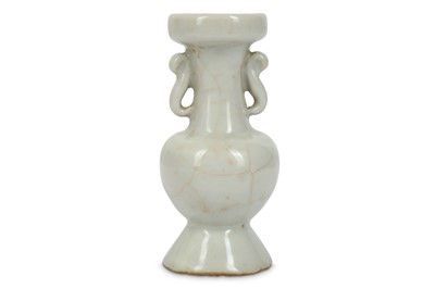 Lot 249 - A CHINESE GUAN-TYPE MINIATURE VASE. Ming...