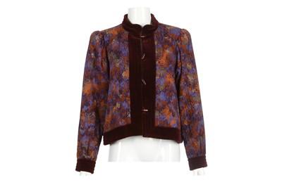 Lot 345 - Yves Saint Laurent Russian Style Jacket, 1970s,...