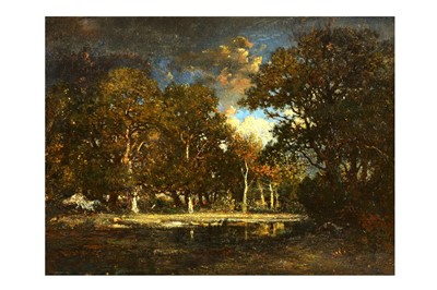 Lot 255 - THEODORE ROUSSEAU (FRENCH 1812–1867)