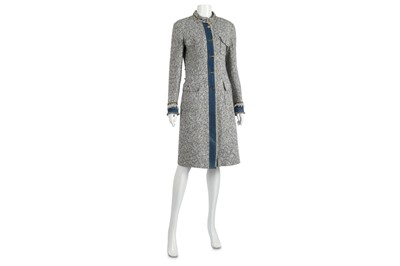 Lot 326 - Dolce and Gabbana Denim Trimmed Long Cardigan,...