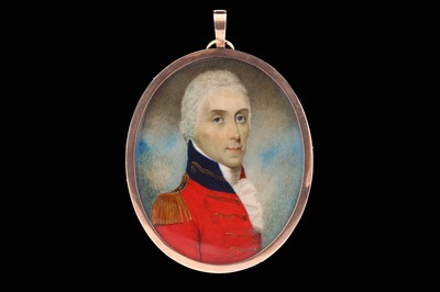 Lot 16 - ENGLISH SCHOOL (circa 1800) Portrait miniature...