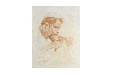 Lot 322 - Orlik (Emil) Max Klinger bei der Arbeit [Max...