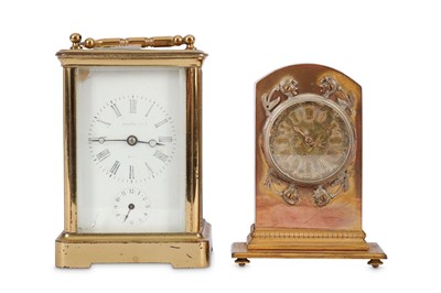 Lot 248 - A 19th Century French gilt brass repeating...