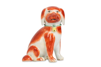 Lot 478 - A CHINESE FAMILLE ROSE MODEL OF A PATCHY...