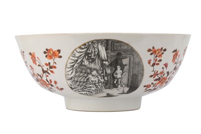 Lot 423 - A CHINESE EN GRISAILLE ‘EUROPEAN SUBJECT’...