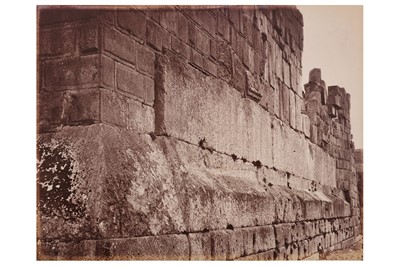 Lot 68 - Félix Bonfils (1831 – 1885) TOMB OF THE KINGS,...