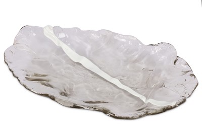 Lot 228 - Livio Seguso - A 1970s clear glass eliptical...