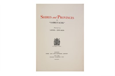 Lot 214 - Topography.- Edwards (Lionel)  Shires and...