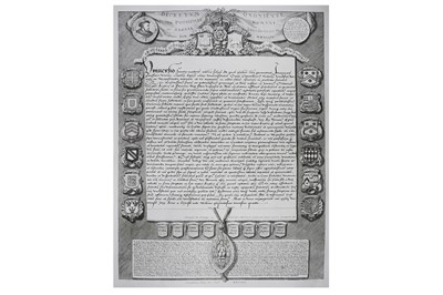 Lot 358 - Vertue (George) DECRETVM OXONIENSE contra...