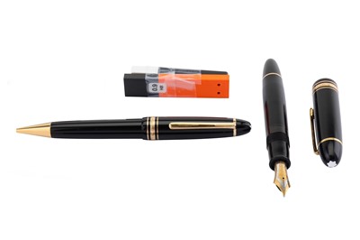 Lot 282 - A German Montblanc Meisterstuck fountain pen...