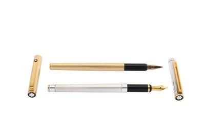 Lot 288 - Two German Montblanc fountain pens, to include...