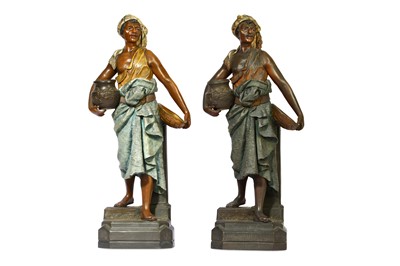 Lot 35 - A MATCHED PAIR OF LATE 19TH / EARLY 20TH...