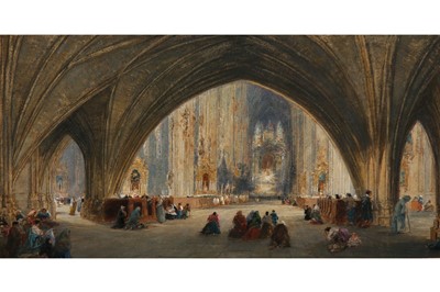 Lot 170 - JAMES HOLLAND RWS (BRITISH 1799-1870)