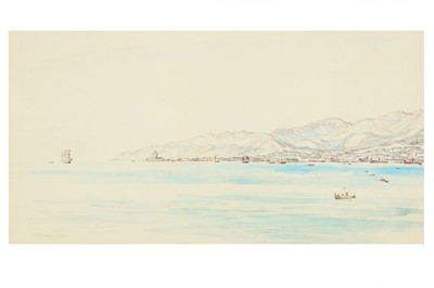 Lot 110 - SIR MUIRHEAD BONE (1876–1953) Messina signed...