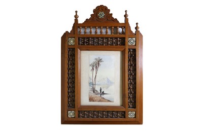 Lot 222 - Weeks (Edwin, Lord) Two views of the Pyramids...
