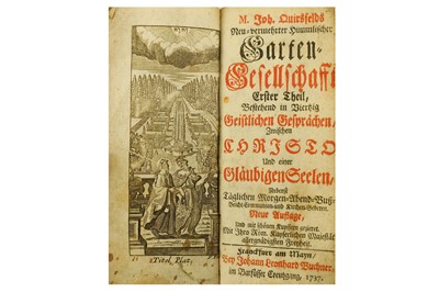 Lot 392 - Religion.- Quirsfeld (Johann) Neu-vermehrter...