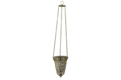 Lot 90 - A HANGING OPENWORK CENSER