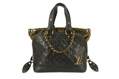 Lot 715 - Louis Vuitton Black Double Jeu Neo Alma,...