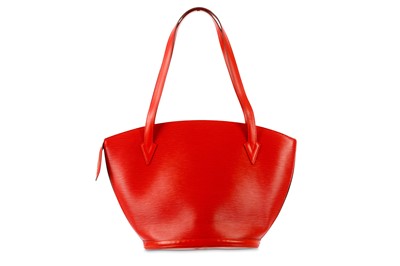 Lot 379 - Louis Vuitton Red Epi Saint Jacques GM, c....