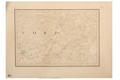 Lot 202 - Ordnance Survey.- Twenty-two folders of county...