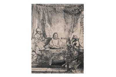 Lot 328 - Rembrandt (Harmensz. van Rijn) Christ at...