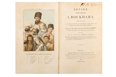 Lot 125 - Meyendorff (Georg von) Voyage d’Orenbourg a...