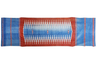Lot 34 - AN UNUSUAL ANTIQUE ALEPPO KILIM, SYRIA approx:...