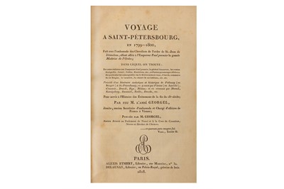 Lot 109 - Georgel (Jean François) Voyage a...